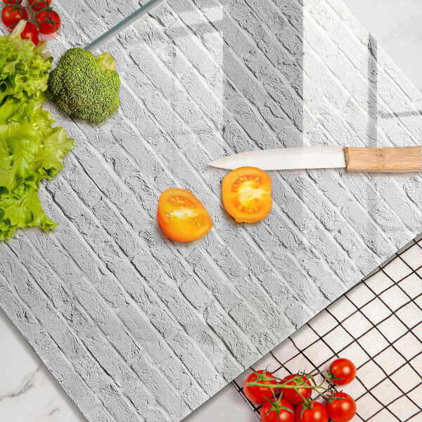 Placă sticla protectie aragaz Perete de cărămidă