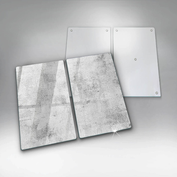 Placă din sticla protectie perete Textura de beton