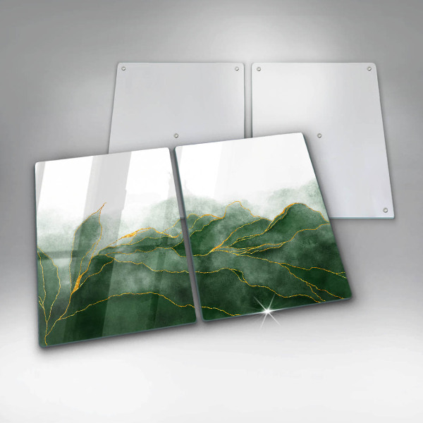 Placă sticla protectie aragaz Natura abstractă