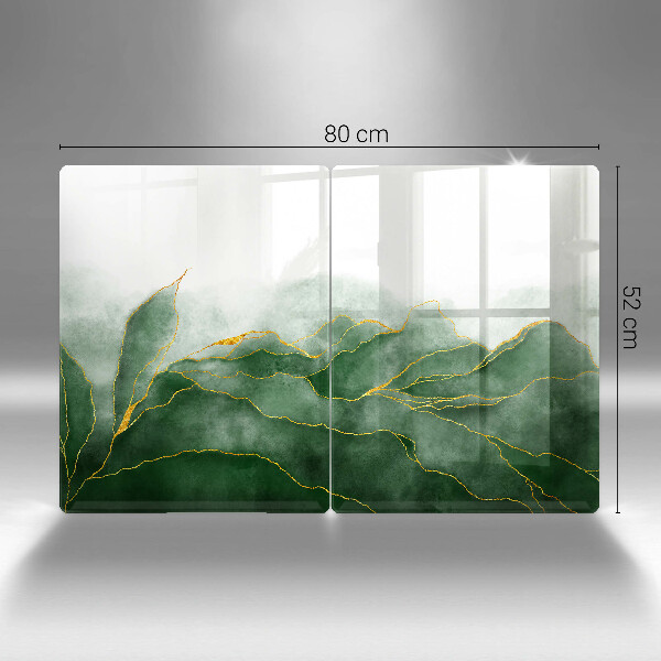 Placă sticla protectie aragaz Natura abstractă