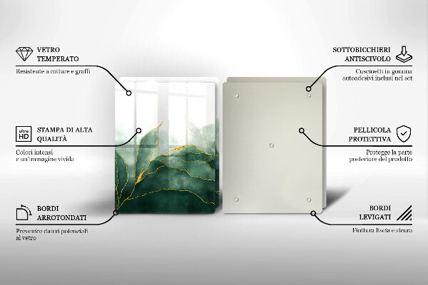 Placă sticla protectie aragaz Natura abstractă