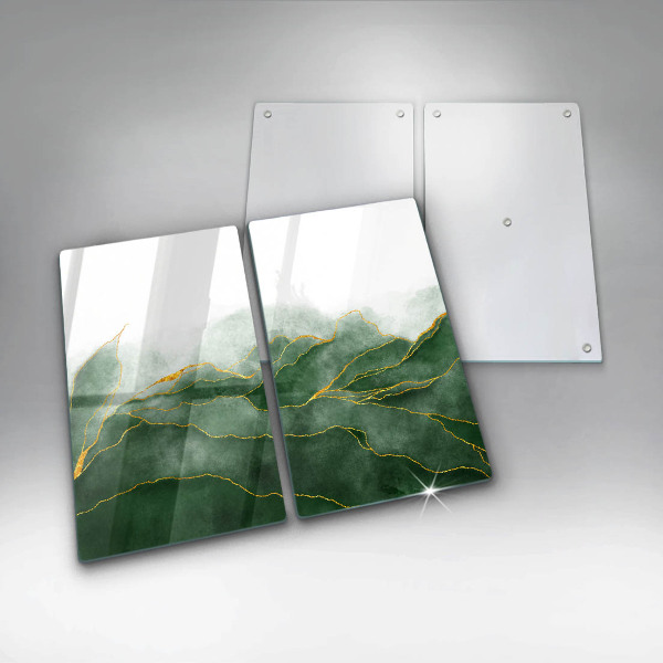 Placă sticla protectie aragaz Natura abstractă