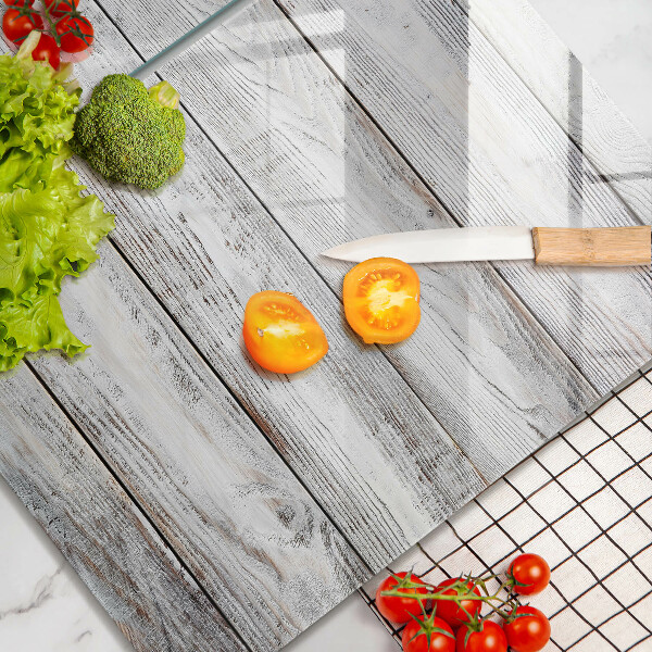 Placă sticla protectie aragaz Scânduri de lemn strălucitoare