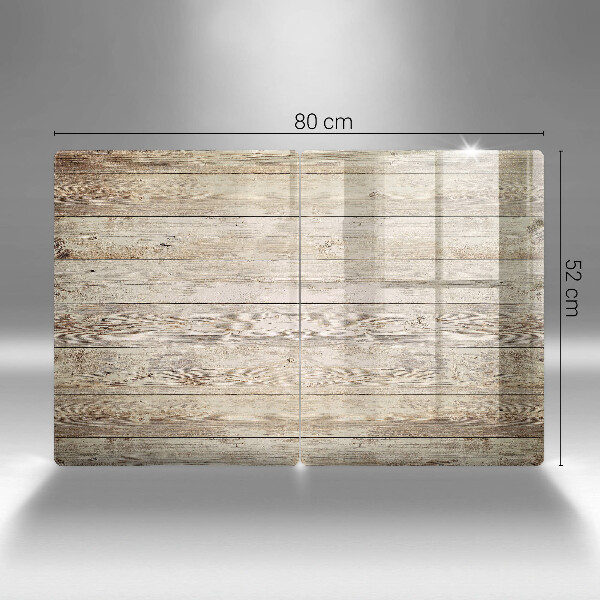 Placă sticla protectie aragaz Scanduri de lemn