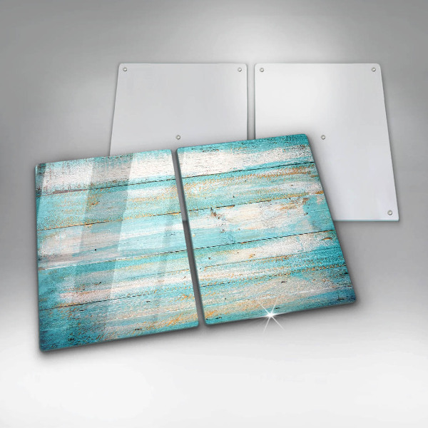 Placă sticla protectie aragaz Scânduri de lemn de epocă