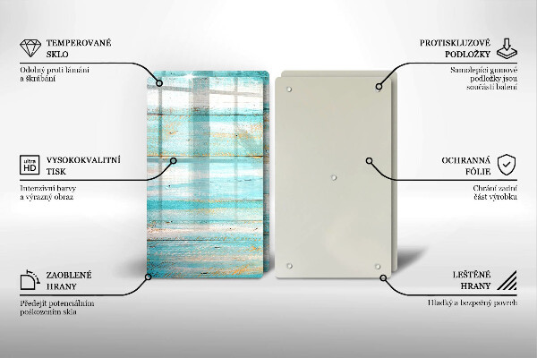 Placă sticla protectie aragaz Scânduri de lemn de epocă