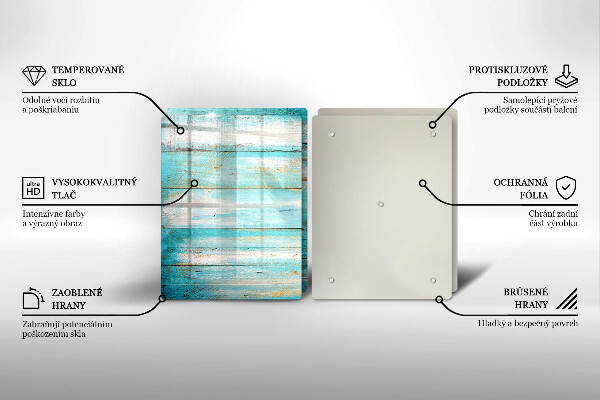 Placă sticla protectie aragaz Scânduri de lemn de epocă