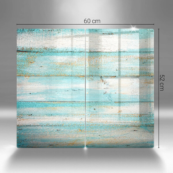 Placă sticla protectie aragaz Scânduri de lemn de epocă