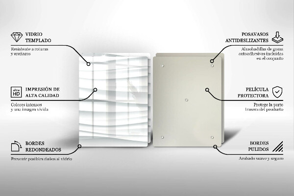 Placă sticla protectie aragaz Structură modernă