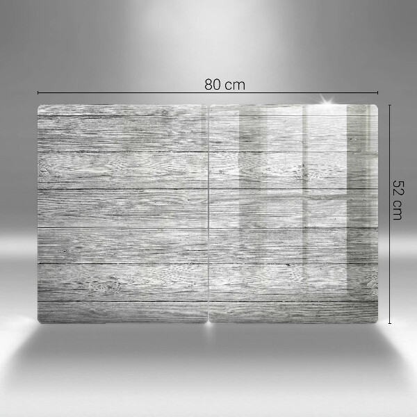 Placă sticla protectie aragaz Scânduri vechi de lemn