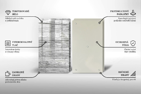 Placă sticla protectie aragaz Scânduri vechi de lemn