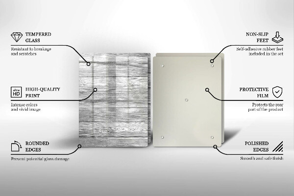Placă sticla protectie aragaz Scânduri vechi de lemn