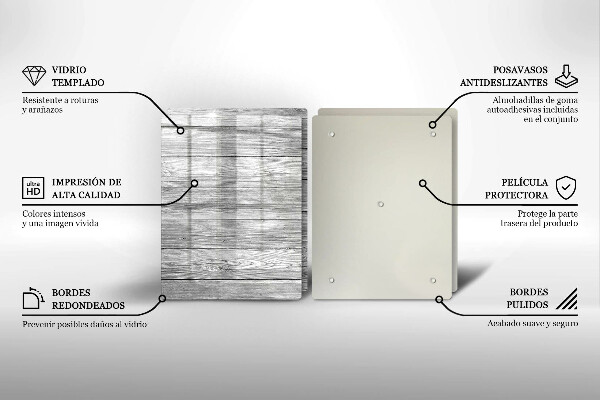 Placă sticla protectie aragaz Scânduri vechi de lemn