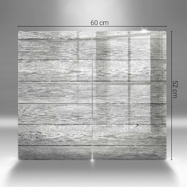 Placă sticla protectie aragaz Scânduri vechi de lemn