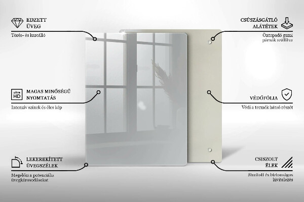 Placă protecție plita Culoare gri