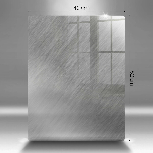 Placă din sticla protectie perete Fundal cu textură metalică