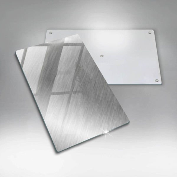 Placă din sticla protectie perete Fundal cu textură metalică