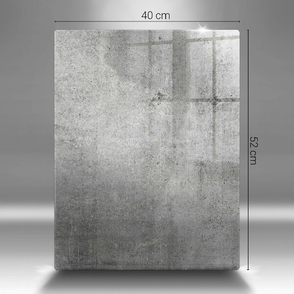 Placă din sticla protectie perete Textura de beton