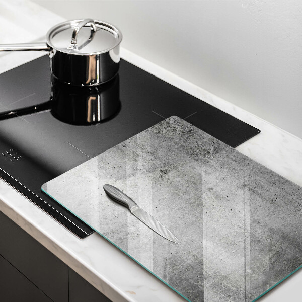 Placă din sticla protectie perete Textura de beton