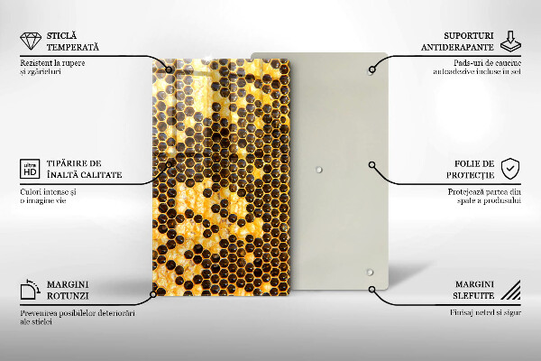 Placă protecție plita Fagure de miere