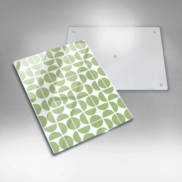 Placă din sticla protectie perete Model de forme boho