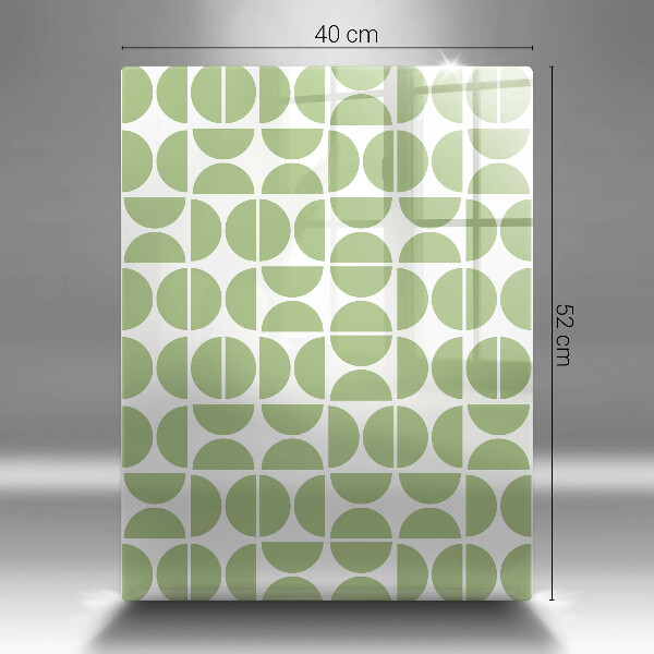 Placă din sticla protectie perete Model de forme boho