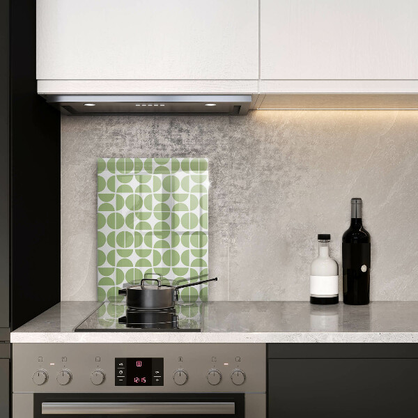 Placă din sticla protectie perete Model de forme boho