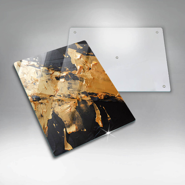 Placă protecție plita Textura eleganta de vopsea