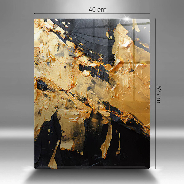 Placă protecție plita Textura eleganta de vopsea