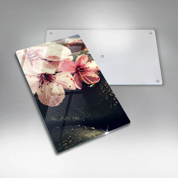 Placă protecție plita Flori pietre zen