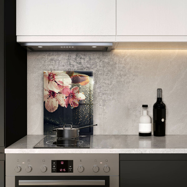 Placă protecție plita Flori pietre zen