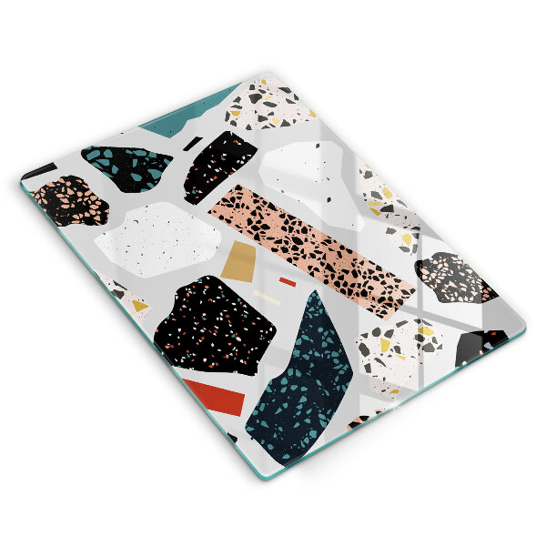 Placă din sticla protectie perete Gresie