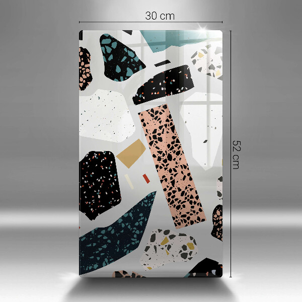 Placă din sticla protectie perete Gresie