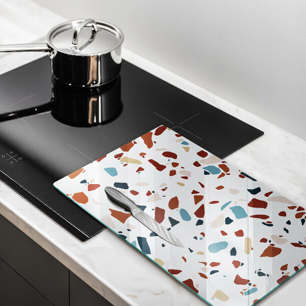 Placă din sticla protectie perete Piatra decorativa