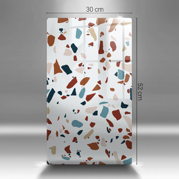 Placă din sticla protectie perete Piatra decorativa