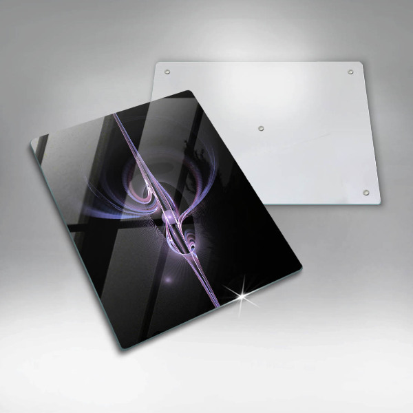 Placă din sticla protectie perete Abstracția modernă