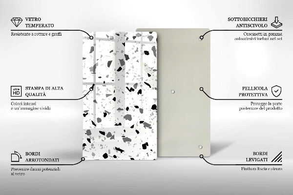 Placă protecție plita Gresie decorativa