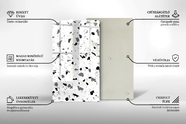 Placă protecție plita Gresie decorativa