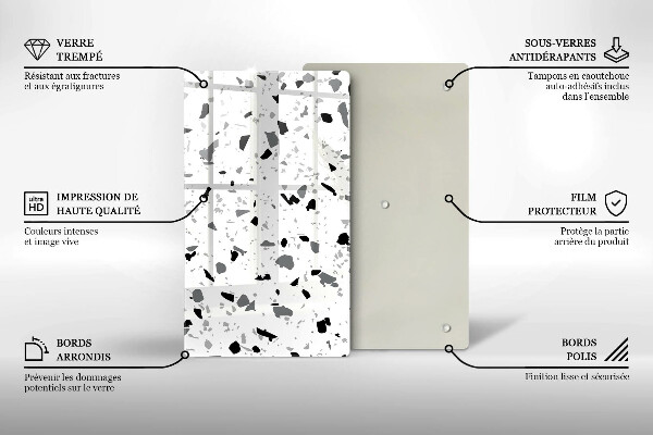 Placă protecție plita Gresie decorativa