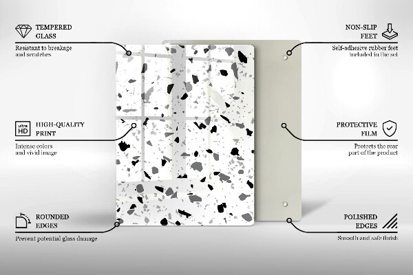 Placă protecție plita Gresie decorativa