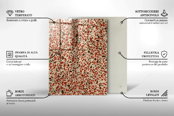 Placă protecție plita Gresie fină