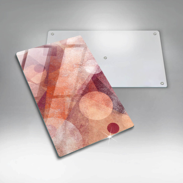 Placă din sticla protectie perete Artă abstractă