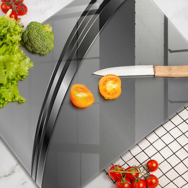 Placă din sticla protectie perete Abstracția metalului