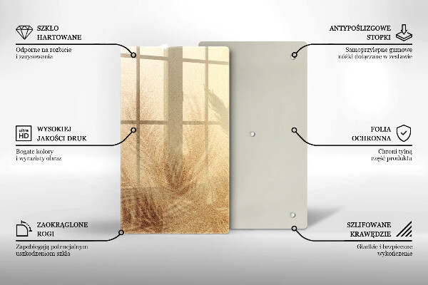 Placă din sticla protectie perete Vacanță pe plajă cu nisip