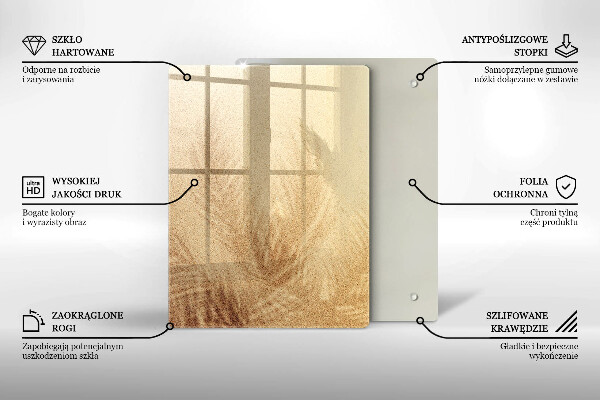 Placă din sticla protectie perete Vacanță pe plajă cu nisip