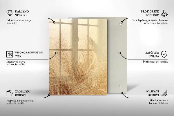 Placă din sticla protectie perete Vacanță pe plajă cu nisip