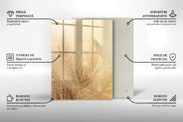 Placă din sticla protectie perete Vacanță pe plajă cu nisip