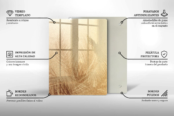 Placă din sticla protectie perete Vacanță pe plajă cu nisip