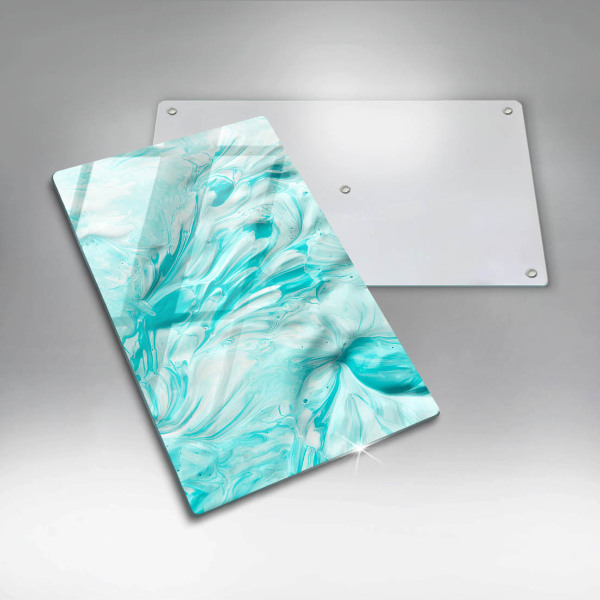 Placă din sticla protectie perete Vopsele de abstractie