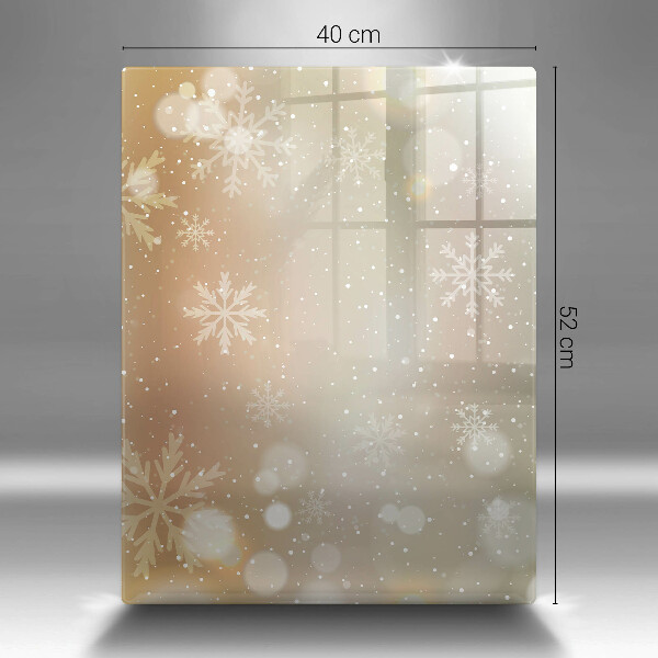 Placă protecție plita Fulgi de nea